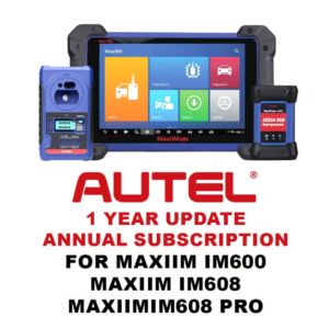 Suscripción Actualización de 1 año de Autel para MaxiIM IM600, IM608, IM608 Pro e IM608 Pro II